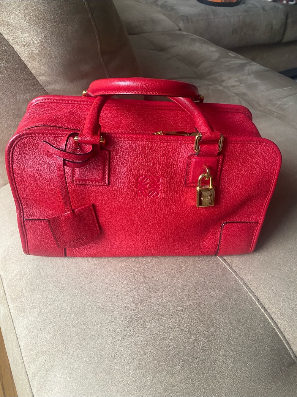 Authentic Vintage Loewe Amazona Bag